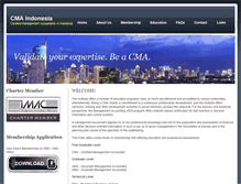 Tablet Screenshot of cmaindonesia.org